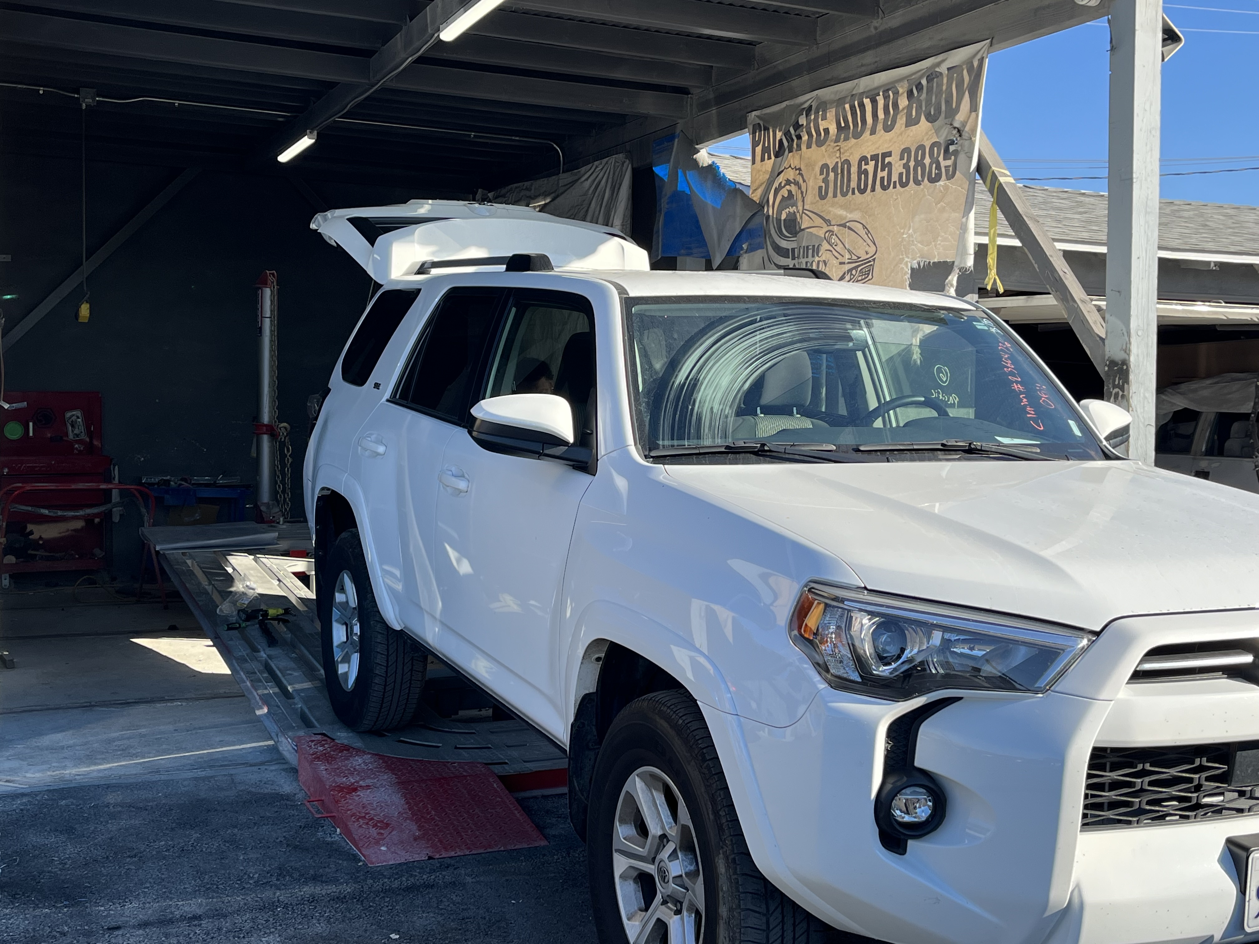 Pacific Auto Body repair work