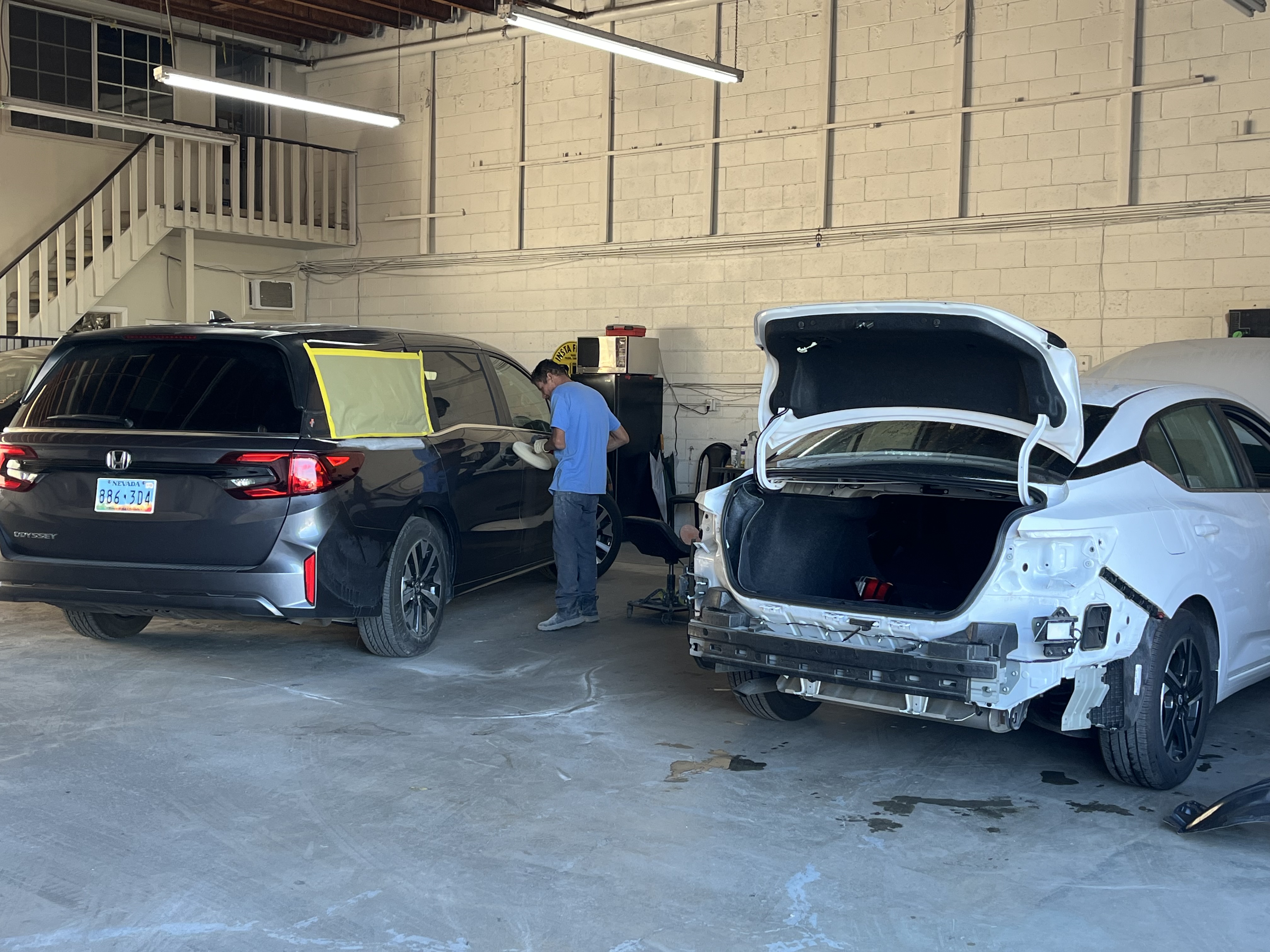 Pacific Auto Body repair work